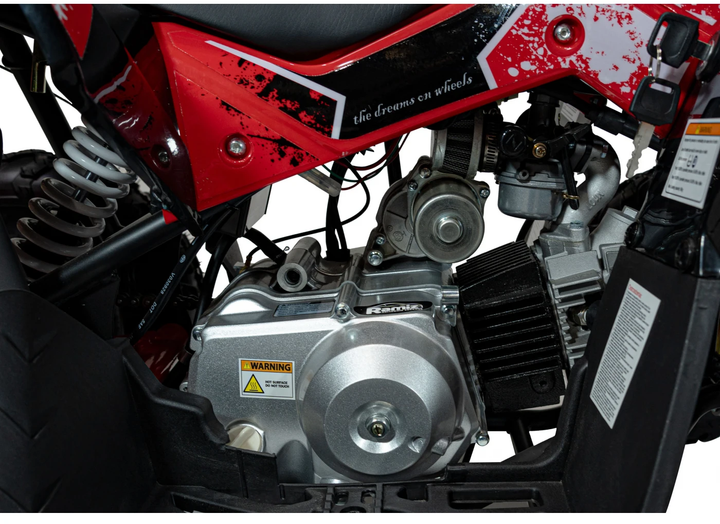Pojazd Quad Ramiz spalinowy Renegade Hiperfect110CC Czerwony (5903864941593) - obraz 11