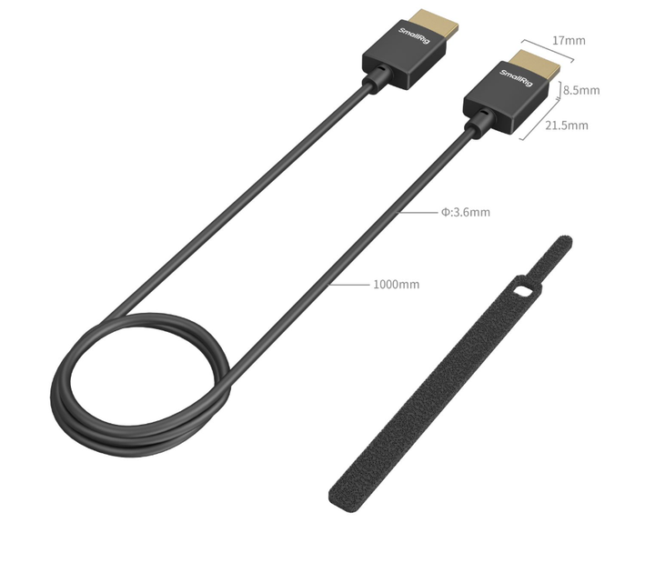 Кабель даних 4K HDMI (А-А) (100 см) Smallrig 4794 - изображение 3