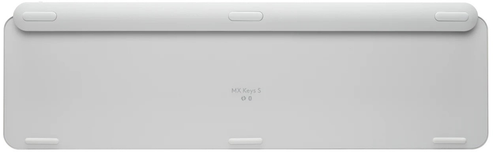 Bezprzewodowa klawiatura Logitech MX Keys S Advanced Wireless Illuminated Pale Grey (920-011588) - obraz 4