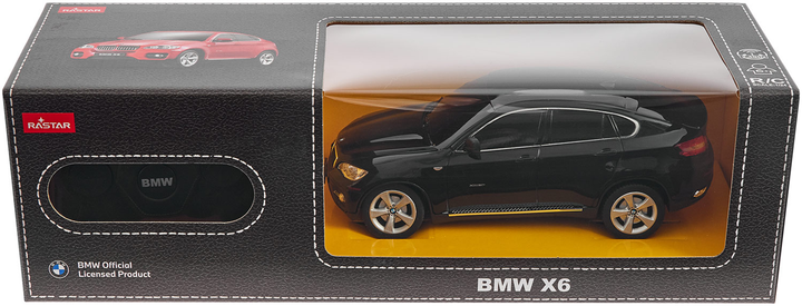 Samochód Rastar BMW X6 1:24 Czarny (6930751303539) - obraz 1