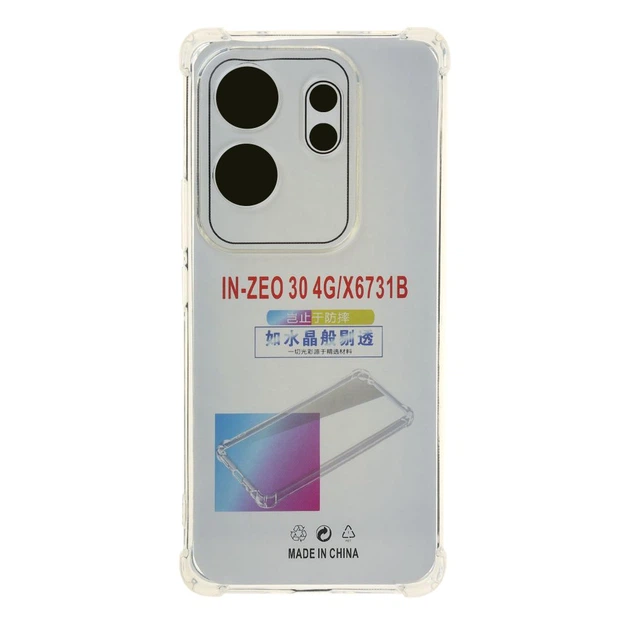 Чохол TPU Virgin Hard для Infinix Zero 30 4G Колір Transparent - Фото 2 Чохол TPU Virgin Hard для Infinix Zero 30 4G Колір Transparent - изображение 2