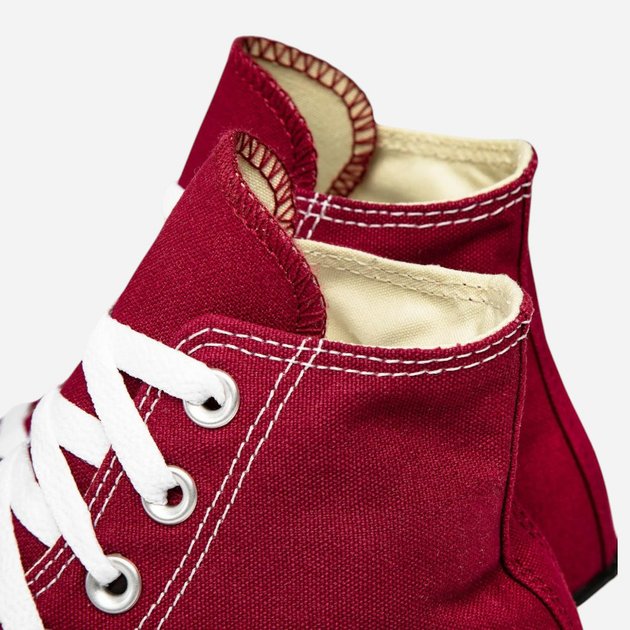 Жіночі кеди високі Converse Chuck Taylor All Star M9613C 36 (3.5US) Бордові (886952781910) - зображення 5