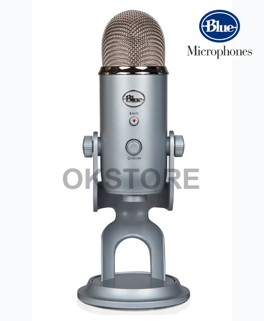 Микрофон Blue Microphones Yeti Silver – фото, отзывы