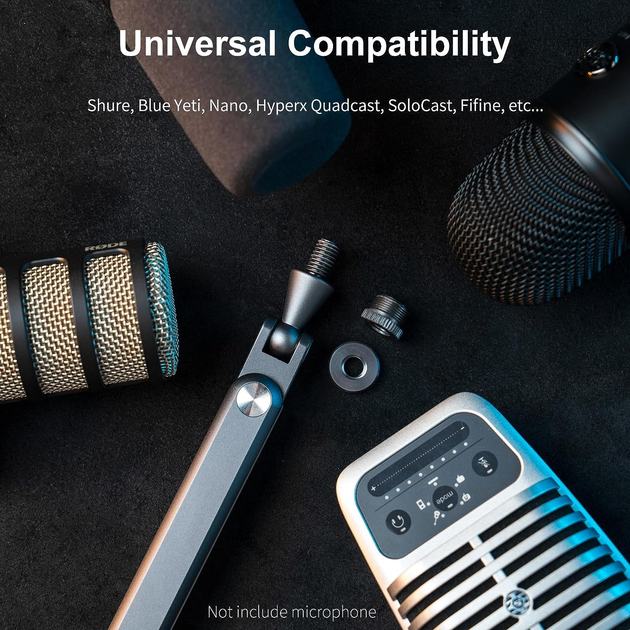 Стійка-пантограф для мікрофона посилена алюмінієва X36 Колір