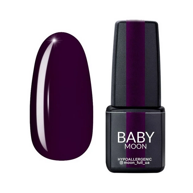 Гель лак BABY MOON Burgundy №11 6 мл - Фото 1 Гель лак BABY MOON Burgundy №11 6 мл - зображення 1