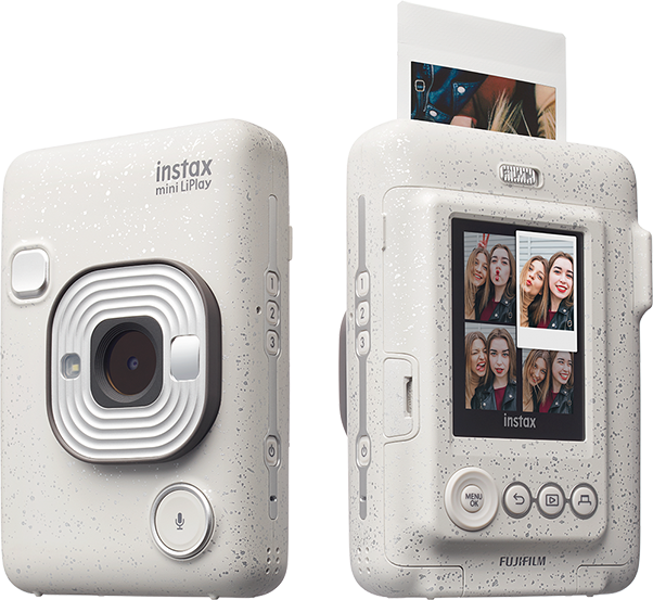 Камера моментальної друку Fujifilm Instax Mini LiPlay White + Набір паперу в Подарунок! - зображення 3