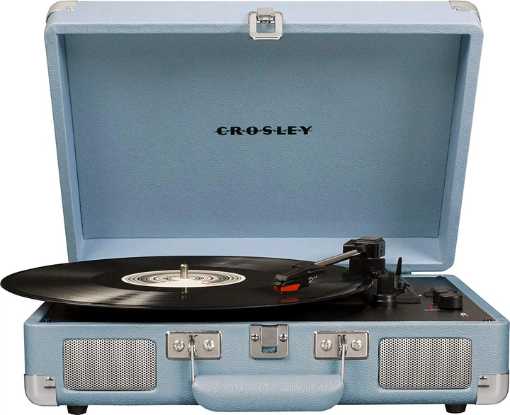 Проигрыватель винила Crosley Cruiser Deluxe Turntable Tourmaline с