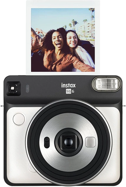 Камера моментальной печати Fujifilm Instax SQ6 White + Набор бумаги в Подарок! - изображение 5