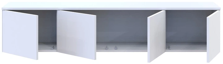 Тумба Doros ТВ Левия 4Д 160х35х33 см Белая (41516091) - изображение 4