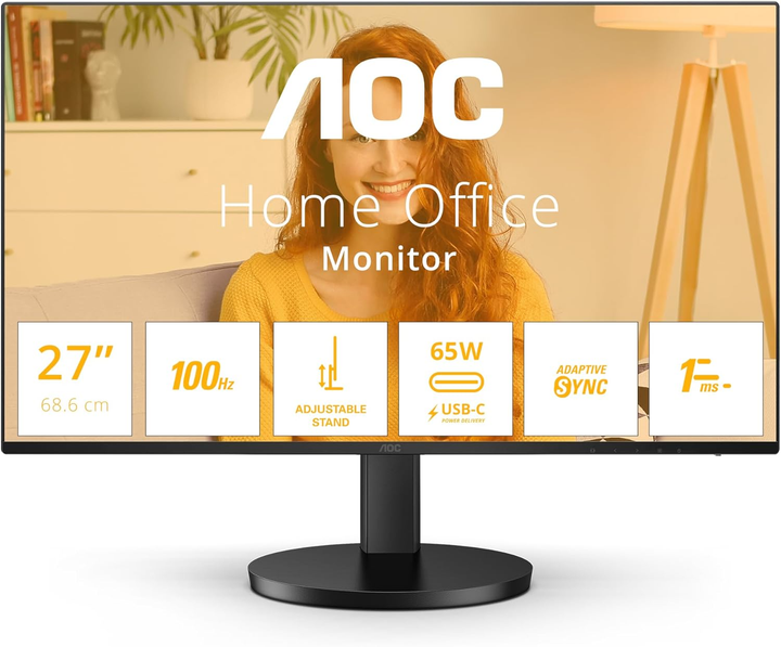 Monitor 27" AOC Q27B3CF2 - obraz 1