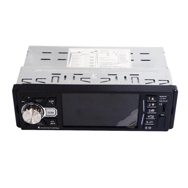 Автомагнитола MP5 4026UM с экраном 4.1 дюйма, AUX вход, Bluetooth, 1 DIN, магнитола в машину - изображение 4