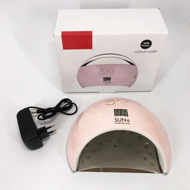 Профессиональная лампа для маникюра UV LAMP Sun 6 с удобным дизайном - изображение 4