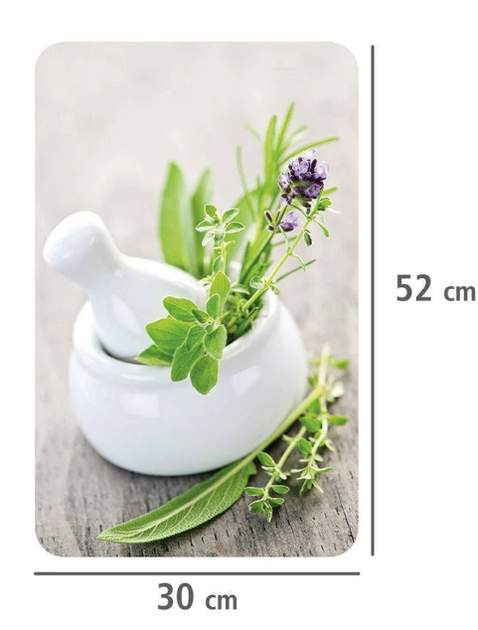Płyty ochronne  na kuchenkę Wenko Herb Garden 2 szt 52 x 30 cm (4008838107539) - obraz 5
