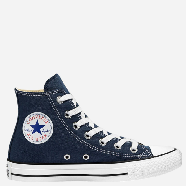 Trampki damskie materiałowe wysokie Converse Chuck Taylor All Star M9622C 37 (4.5US) Granatowe (886952782276) - obraz 1