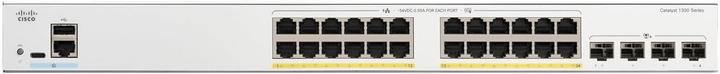 Комутатор Cisco Catalyst 1300 (C1300-24FP-4X) - зображення 2