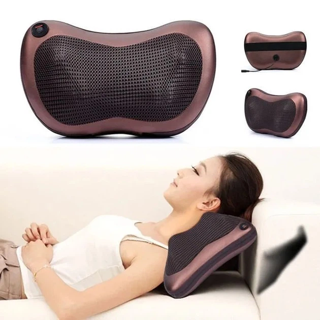 Портативная массажная подушка для авто Car and Home Massage Pillow 8028 - изображение 2