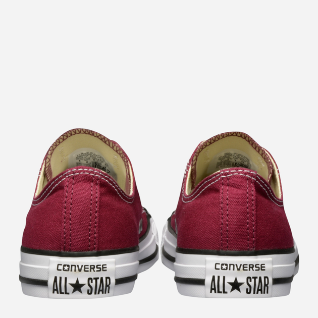Чоловічі кеди низькі Converse Chuck Taylor All Star Seasonal M9691C 42 (8.5US) Бордові (886952782528) - зображення 5