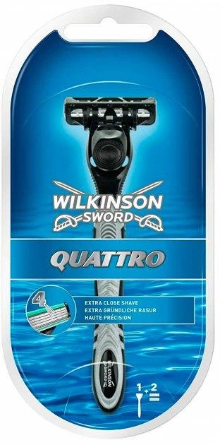 Станок Wilkinson Sword Quattro (2) - Фото 1 Станок Wilkinson Sword Quattro (2) - изображение 1