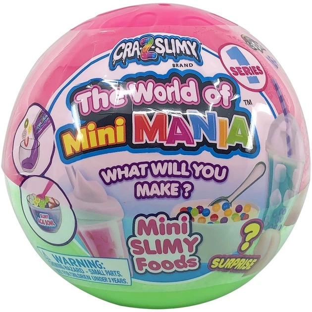 Слайми набір Cra-Z-Art World Mini Mania у кулі S1 8 шт - зображення 4