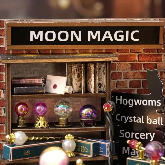 Конструктор 3D DIY Румбокс Комната Гарри Поттера МOON MAGIC "QT-085" - изображение 4