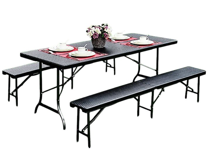 Zestaw mebli ogrodowych ModernHome by Multistore (RZK-180B+2PCS RBK-18) - obraz 12