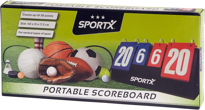 Табло результатів SportX із застібкою на кнопки (8712051217659) - зображення 3
