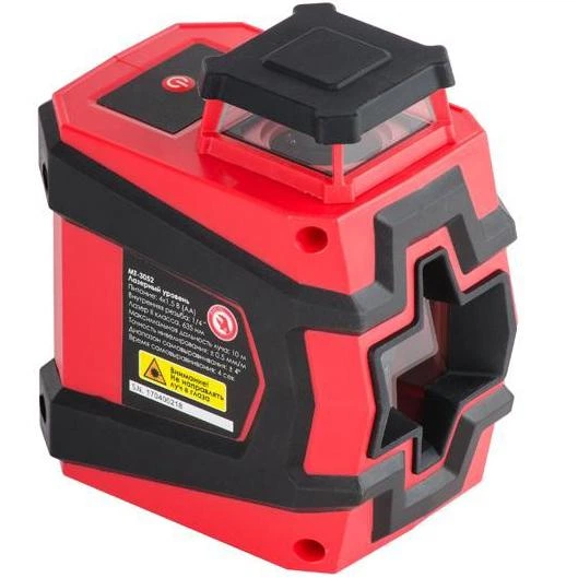 Лазерный уровень нивелир Intertool 2 головки горізонт 360° до 10 м ± 0.5 мм/м ±4 град клас лазера 2 красный (000053547) - изображение 8