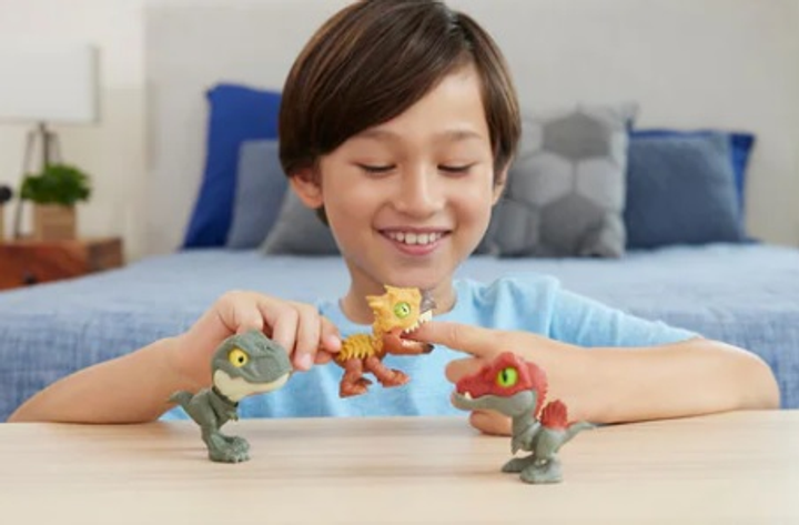  Figurka Mattel Jurassic World Mighty Little Biters Spinosaurus (194735293506) - obraz 5