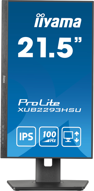 Монітор 21.5" Iiyama ProLite XUB2293HSU-B7 - зображення 4
