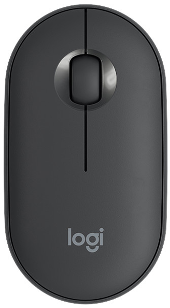 Миша Logitech M350 Wireless/Bluetooth Graphite (910-005718) - зображення 1