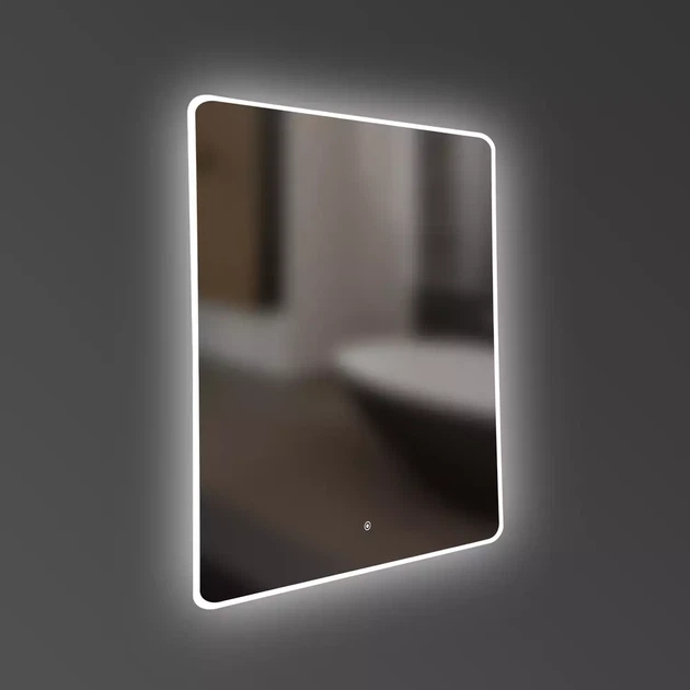 Зеркало Devit Acqua 5255670 50 см с LED-подсветкой и сенсорным выключателем - изображение 3
