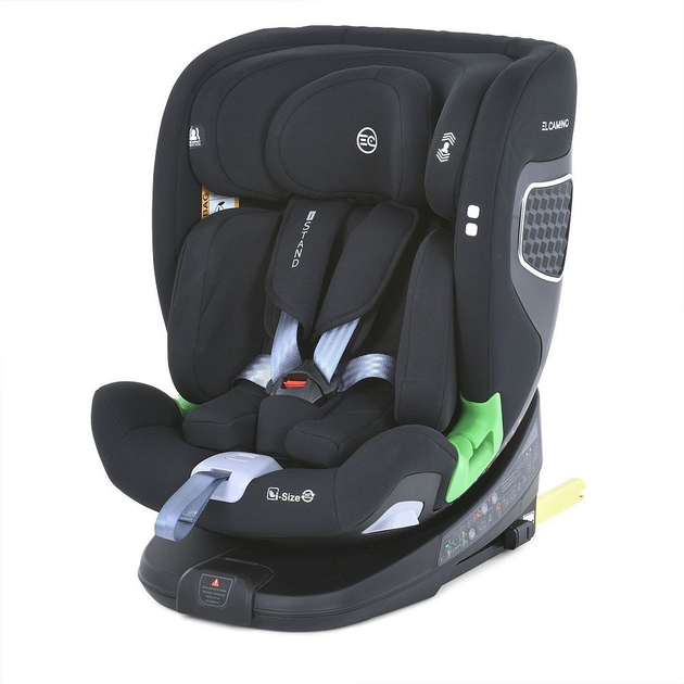 Автокресло универсальное детское El Camino ME 1146 i-STAND Royal Black - изображение 2