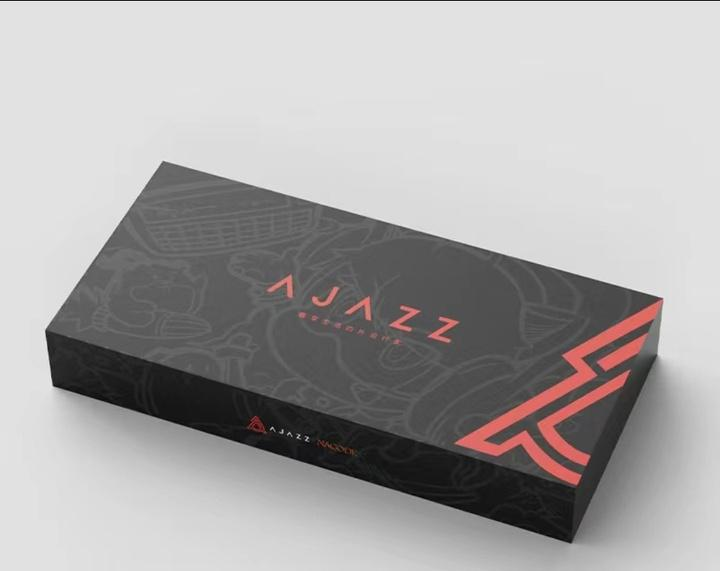 Клавіатура механічна бездротова Ajazz Ak820 PRO + наліпки укр. розкладки, Gift swich, RGB-підсвітка та підтримка HOT-SWAP, чорна - зображення 6