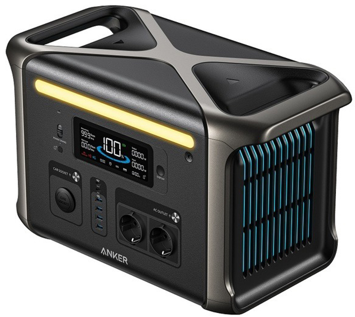 Зарядна станція Anker Solix F1500 / 1800 Вт / 1536 Вт⋅год / LiFePO4 (A1772311) - зображення 3
