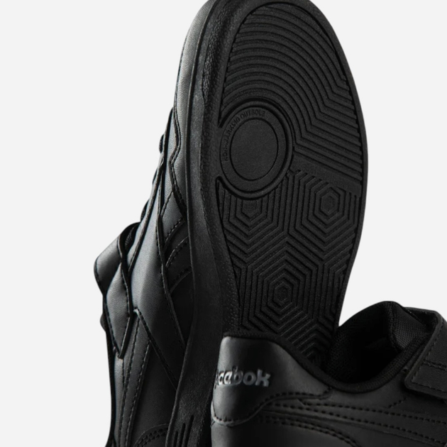 Buty sportowe chłopięce na rzepy Reebok Court Advance Elastic & Top Strap 100222425 31 (13.5US) Czarne (1200161503566) - obraz 6