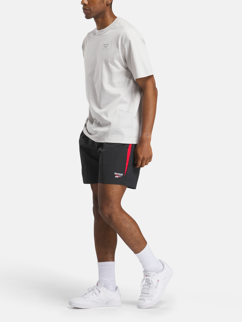 Спортивні шорти чоловічі Reebok Ri Cross Check Woven Short 100215499 S Чорні (1200161368875) - зображення 3