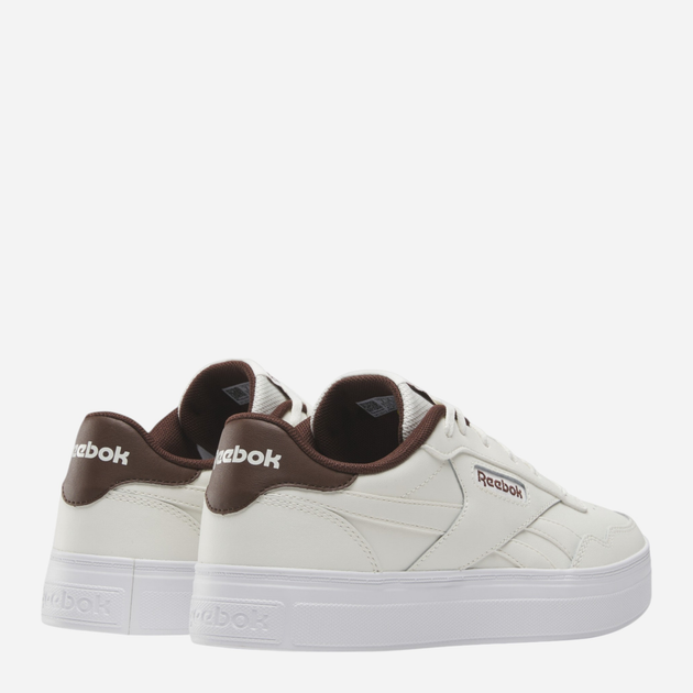 Sneakersy damskie Reebok Court Advance Bold 100208924 38 (7.5US) Białe (1200161422126) - obraz 4