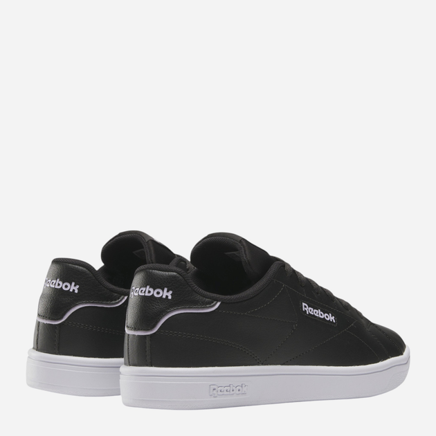 Жіночі кеди низькі Reebok Court Clean 100208891 37 (6.5US) Чорні (1200161387821) - зображення 3