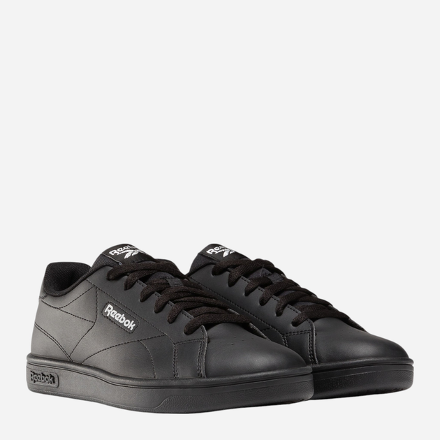 Sneakersy damskie do kostki Reebok Court Clean 100074382 38 Czarne (1200143039069) - obraz 3