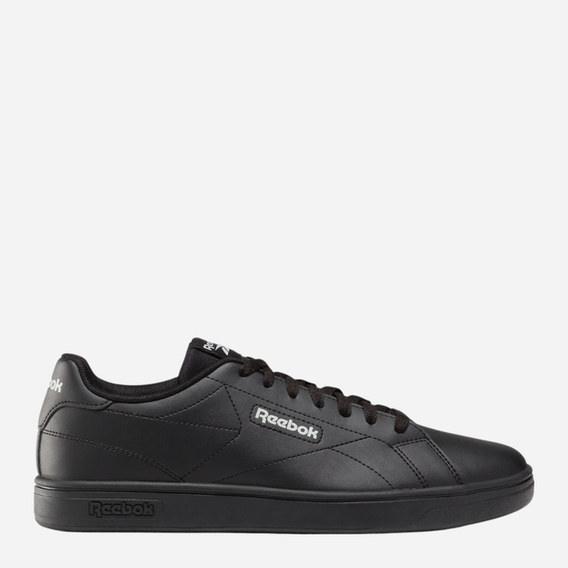 Sneakersy męskie Reebok Court Clean 100074370 39.5 (6UK) Czarne (1200143034163) - obraz 1