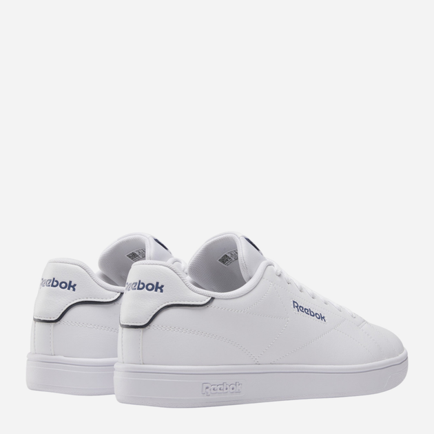 Sneakersy młodzieżowe chłopięce Reebok Court Clean 100074368 39 (7US) Białe z brązowym (1200143033043) - obraz 3
