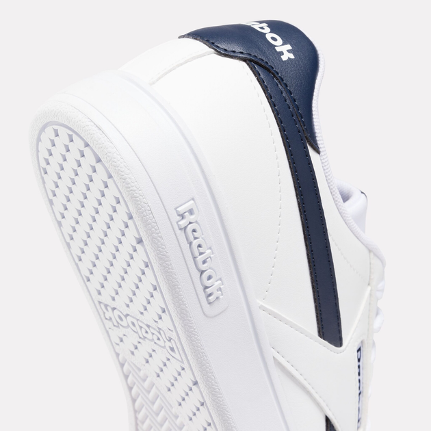 Підліткові кеди для хлопчика Reebok Court Retro 100074396 38.5 (6.5US) Темно-сині (1200143042779) - зображення 5