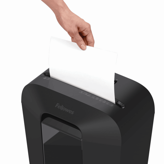 Знищувач документів Fellowes LX70 Black (f.U4407501) - зображення 2