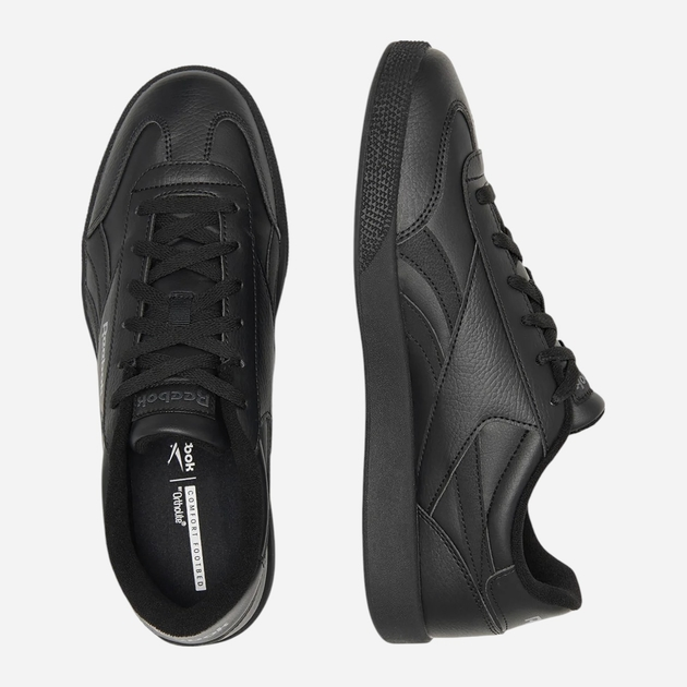Чоловічі кеди низькі Reebok Smash Edge S 100008254 41 (7.5UK) Чорні (4065427077260) - зображення 4