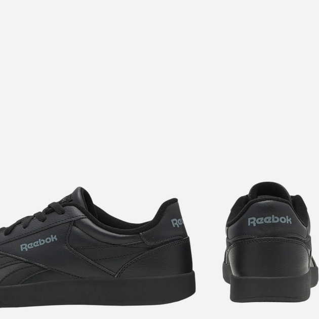 Чоловічі кеди низькі Reebok Smash Edge S 100008254 41 (7.5UK) Чорні (4065427077260) - зображення 6