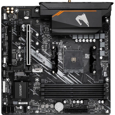 Материнська плата GIGABYTE B550M AORUS ELITE AX - Фото 2 Материнська плата GIGABYTE B550M AORUS ELITE AX - зображення 2