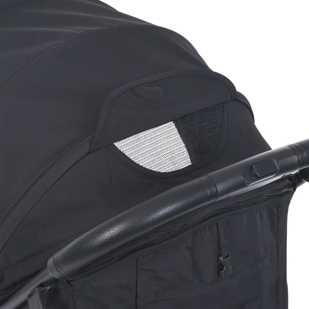 Дитяча коляска прогулянкова книжка BAMBI M 4249-2 Black Matt - зображення 8