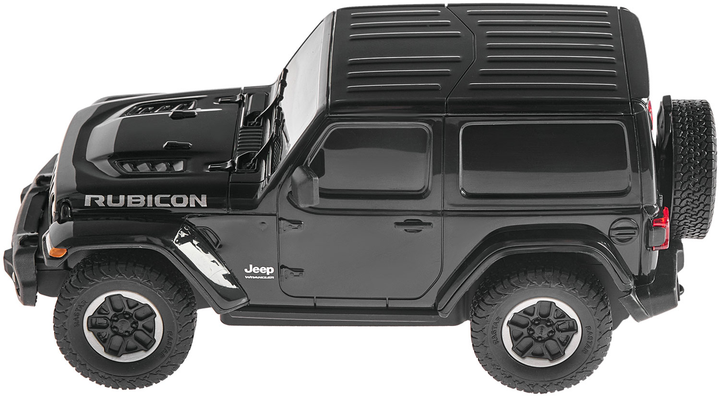 Samochód Rastar JEEP Wrangler JL 1:24 Czarny (6930751315235) - obraz 4