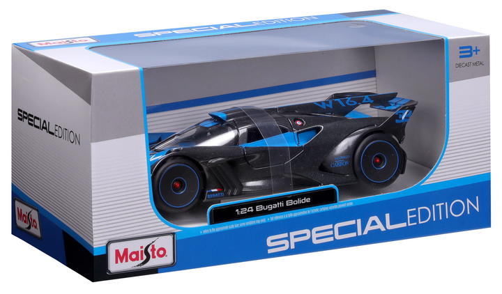Машинка іграшкова Maisto Bugatti Bolide 1:24 (090159329114) - зображення 3