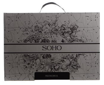 Комплект постільної білизни SOHO Євро Memoria Mono Blue - Фото 3 Комплект постільної білизни SOHO Євро Memoria Mono Blue - зображення 3
